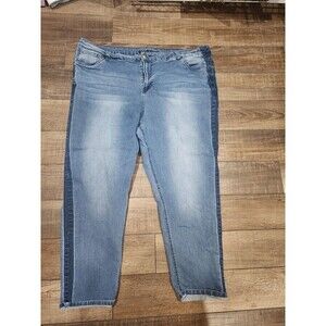 Massini Women’s Plus Size Jeans  Size 24 Medium Wash Stretch